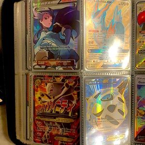 5 Pokemon Cards Lot Full Art Ultra Rare!
